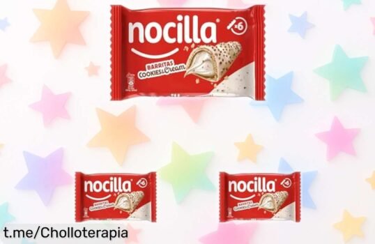 Delicioso pack de 6 barritas Cookies&Cream de Nocilla a precio irresistible, ¡un gustazo en cada bocado! No esperes más o te quedarás sin las tuyas.