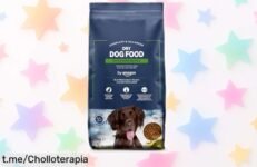 Delicioso pienso seco para perros con cordero y arroz, ideal para barriguitas felices y huesos fuertes; ¡precio de ganga que no se repite! Aprovecha antes de que se agoten.