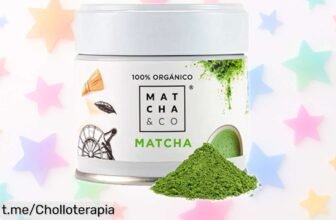 Delicioso té matcha original ceremonial de Matcha & CO, ¡rebajado y listo para potenciar tu concentración! No lo dejes escapar o te quedarás sin él.