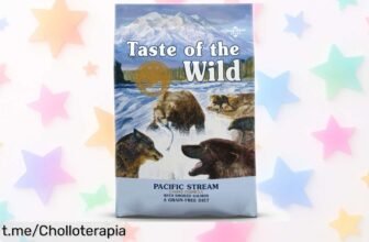 Delicioso y nutritivo pienso para perros Taste Of The Wild Pacific Stream con salmón ahumado. Aprovecha este precio loco que tu peludo no puede dejar escapar. ¡Hazlo feliz hoy mismo!