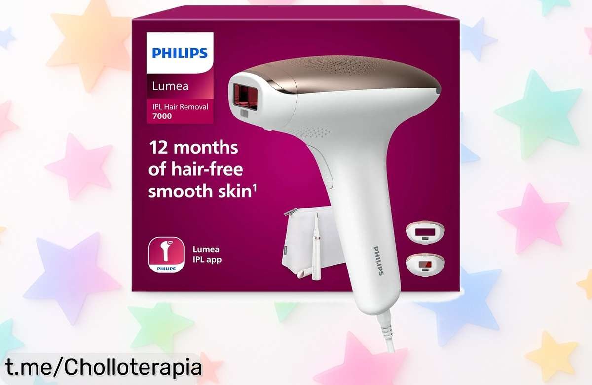 Depiladora de luz pulsada Philips Lumea Advanced: ¡súbete a la ola del ahorro y llévate este chollazo antes de que se acabe!