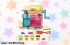 Descubre el divertido set de juego PlayDoh Donut Drop Shop y crea dónuts irresistibles, ¡aprovecha este precio regalado antes que se acabe!