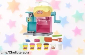 Descubre el divertido set de juego PlayDoh Donut Drop Shop y crea dónuts irresistibles, ¡aprovecha este precio regalado antes que se acabe!