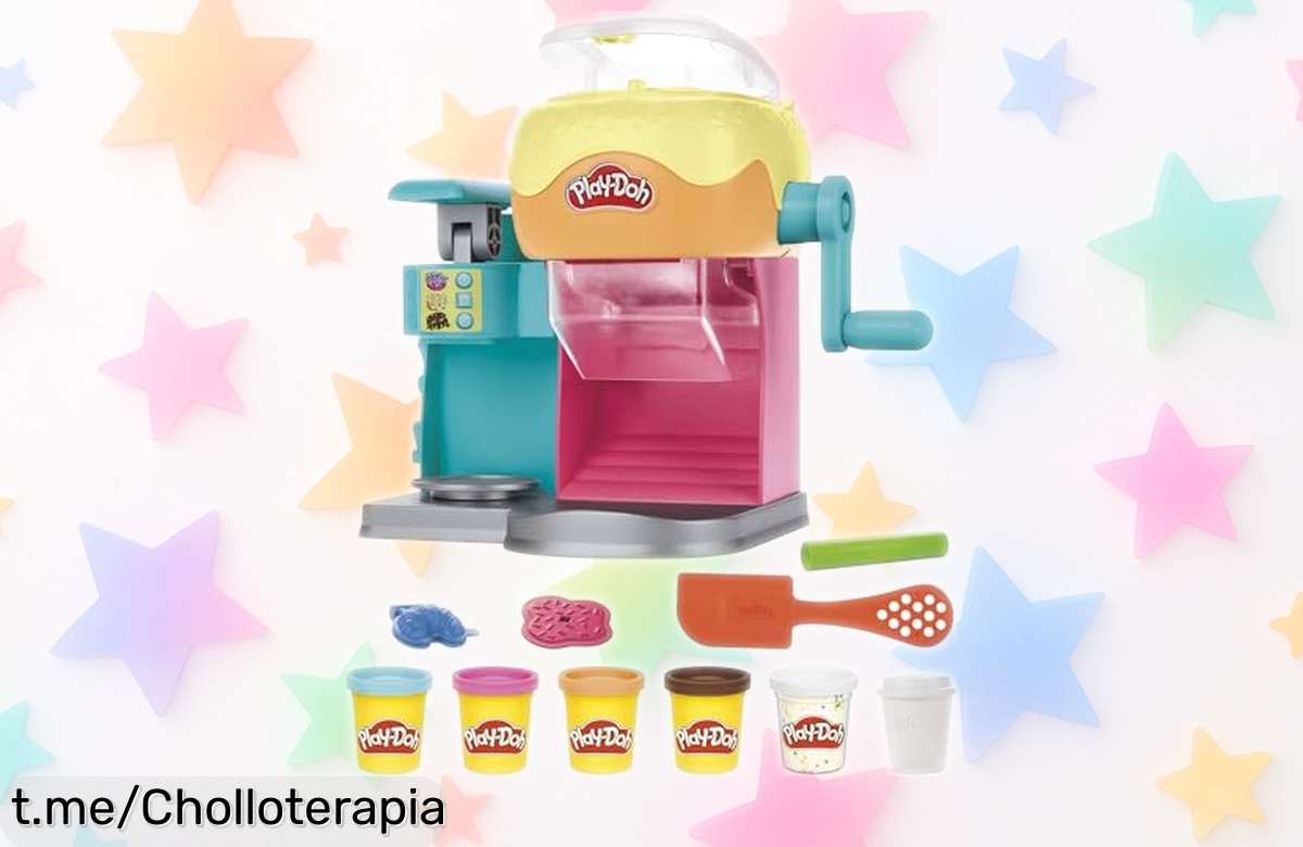 Descubre el divertido set de juego PlayDoh Donut Drop Shop y crea dónuts irresistibles, ¡aprovecha este precio regalado antes que se acabe!
