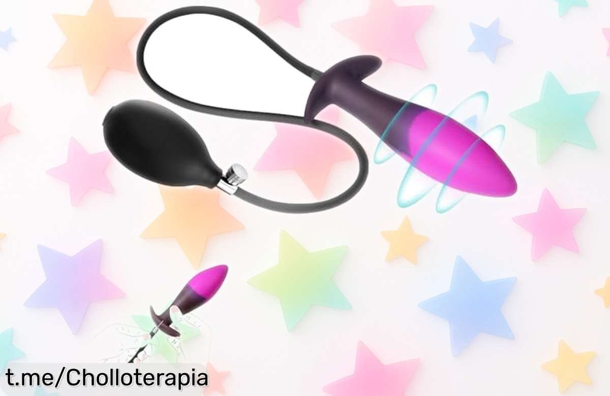 Descubre el explosivo plug anal inflable de silicona, ¡rebajado a un precio increíble que vuela! Dale emoción a tus momentos y no dejes escapar esta oferta única.