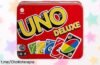 Descubre el juego de cartas UNO Deluxe de Mattel en una espectacular caja metálica: ¡diversión garantizada para toda la familia con un precio que no podrás creer!