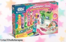 Descubre el kit de subrayadores únicos Clementoni Highlighter Lab 18860, ¡rebajado a un precio loco para que tus apuntes brillen con color y creatividad!