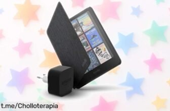 Descubre el lector de libros con pantalla a color, funda resistente al agua y cargador incluido; precio rebajado que volará en segundos, ¡no te lo pierdas!