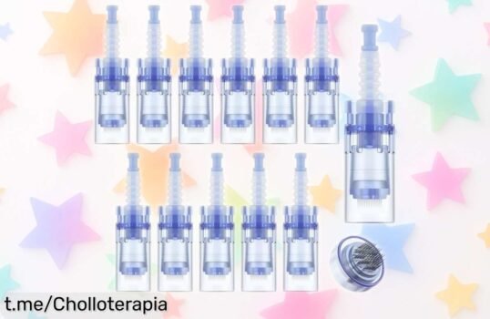 Descubre el pack de 12 agujas para Dermapen LOPHE que potenciarán tu piel y te harán sentir radiante: ¡mejora tus cremas por 3! No pierdas esta oportunidad única.