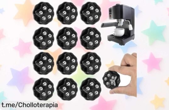 Descubre el pack de 12 ruedas adhesivas para muebles Zithgen que giran 360° y aguantan hasta 300 kg, ¡no te dejes escapar este ofertón que vuela!