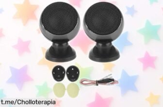 Descubre el pack de 2 altavoces Super Tweeter para coche con 150W de potencia, rebajados a un precio increíble que te harán disfrutar la música como nunca, ¡aprovéchalo antes de que se acaben!