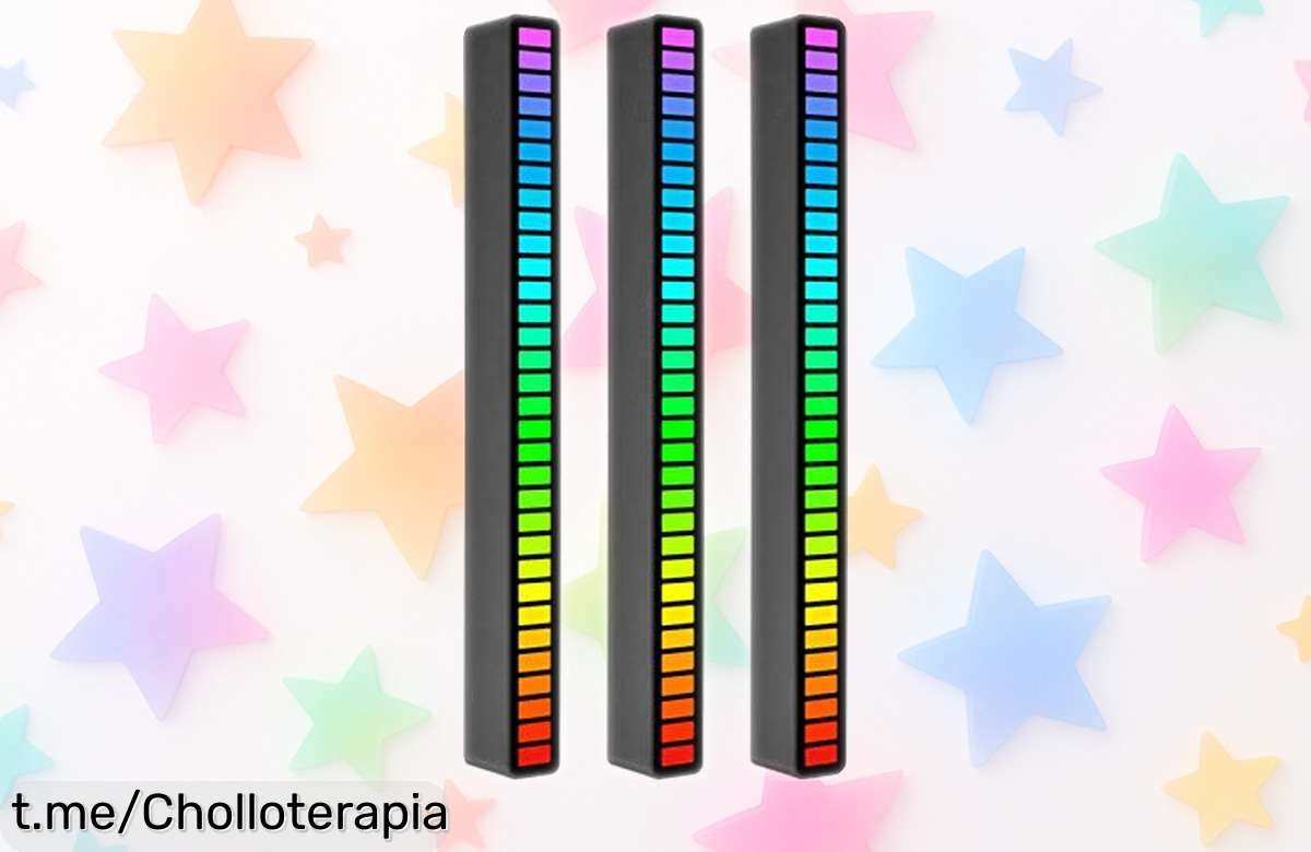 Descubre el pack de 3 luces LED que bailan al ritmo de tu música, control por voz y oferta loca que se va volando. ¡No te quedes sin las tuyas y enciende la fiesta ya!