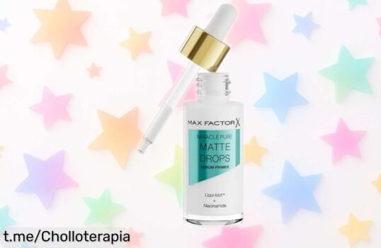 Descubre el serum Max Factor Miracle Pure que controla el brillo y te deja la piel mate por semanas, ¡un chollo increíble que hará brillar tu confianza!
