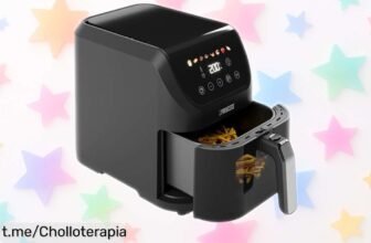 Descubre la Princess Slim Airfryer 5,5 L: snacks crujientes sin aceite y control digital ¡rebajada a un precio de ganga que no puedes dejar pasar!
