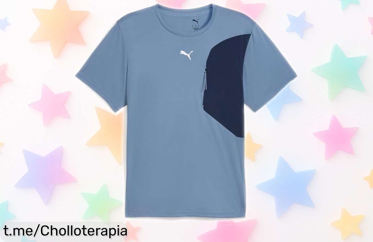 Descubre la camiseta unisex con bolsillo PUMA M Flex, ligereza y estilo a un chollo imperdible que hará tus días más geniales. ¡Hazla tuya antes de que se acabe!