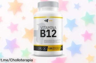Descubre la energía que necesitas con Vitamina B12 1000 ug de MM Supplements, ¡un precio irreal que se irá volando! No te quedes sin ella, tu vitalidad te lo agradecerá.