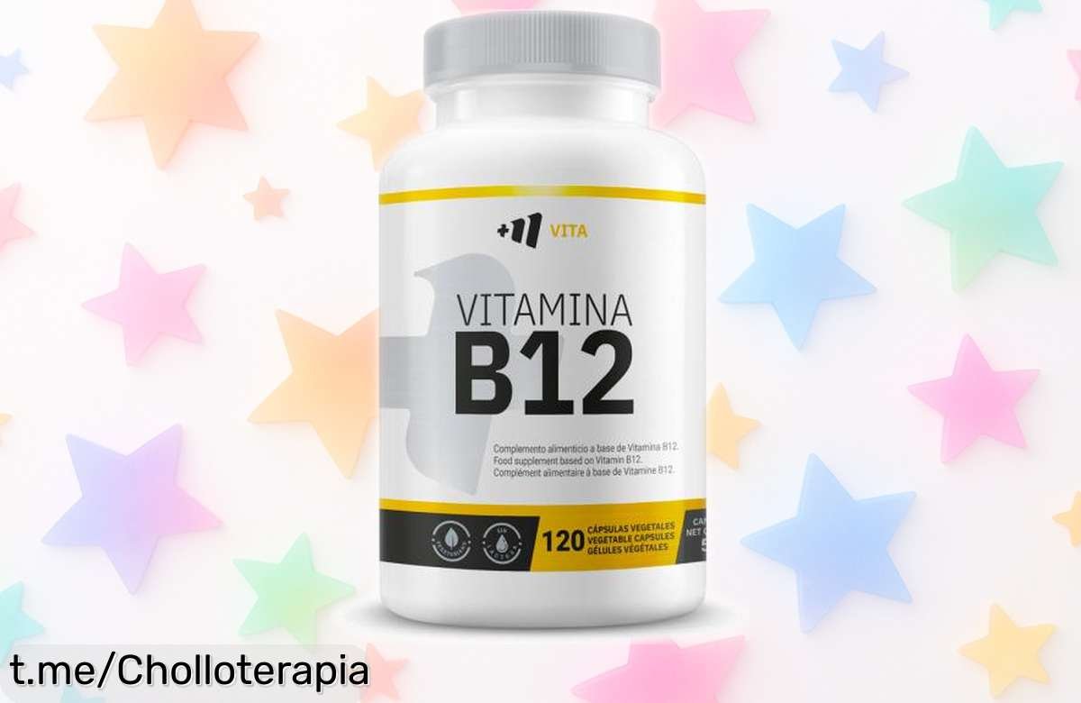 Descubre la energía que necesitas con Vitamina B12 1000 ug de MM Supplements, ¡un precio irreal que se irá volando! No te quedes sin ella, tu vitalidad te lo agradecerá.