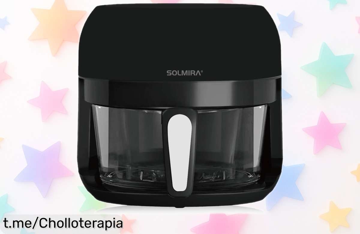 Descubre la freidora de aire sin aceite 4L, 1200W: super chollo bajada de precio que vuela faster than ever, ¡cocina sano y rápido para deleitar a los tuyos!