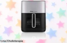 Descubre la increíble freidora de aire Ufesa Phoenix 6L que cocina crujiente y jugoso con control digital ¡Aprovecha este chollazo único antes de que se acabe!