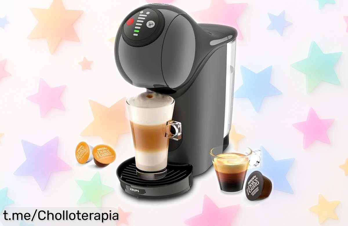 Descubre la increíble máquina de café multibebidas KRUPS GENIO S, espresso en 30 segundos a un precio que no repetirás: ¡aprovecha antes de que se agoten!