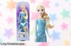 Descubre la muñeca Elsa de Frozen con ropa intercambiable y detalles increíbles, ¡la oportunidad que no puedes dejar pasar para que su diversión nunca acabe!
