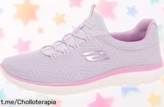 Descubre las ligeras y estilosas zapatillas Skechers Summits Artistry Chic: un chollo brutal para brillar cada día, ¡no dejes que se te escapen!