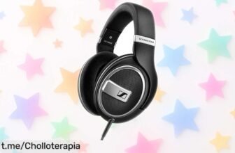 Descubre los auriculares Sennheiser HD 599, sonido brutal y comodidad excepcional a un precio tirado. No dejes pasar esta oferta única que volará en minutos. ¡Compra ya!