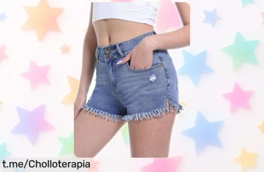 Descubre los jeans shorts Chasehot con cintura alta y desgarrados a un precio loco, perfectos para cualquier ocasión: ¡no dejes pasar esta oportunidad!