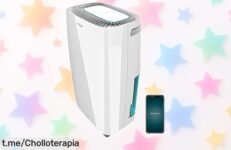 Deshumidificador Cecotec Big Dry 4000 Expert a precio loco, saca hasta 10L de agua al día y lo controlas desde el móvil. ¡No dejes pasar esta oportunidad para cuidar tu hogar!