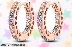 Deslumbrantes aretes de rosa en plata 925 NARMO, precio tirado y diseño versátil que combina con todo; no te quedes sin ellos, ¡corre antes de que desaparezcan!