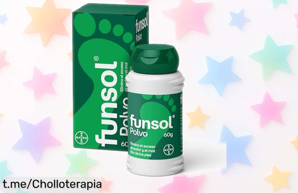 Desodorante en polvo para pies Funsol que elimina sudor y mal olor, frescura todo el día a precio de ganga. ¡No esperes más, vuela rápido antes de que se agote!