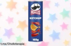 Disfruta de las patatas Pringles sabor ketchup en tubo, la oferta brutal para picar rico que no puedes dejar escapar, ¡anima tus planes antes de que se acaben!