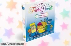 Divertido juego de mesa Trivial Pursuit Edición Familiar a precio loco, ideal para risas y momentos en familia que no querrás dejar escapar. ¡Hazte con él antes de que se acabe!