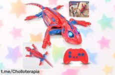 Divertido lagarto teledirigido Mieryd que sube paredes y brilla en la oscuridad, ¡aprovecha esta oferta espectacular antes de que se acabe!