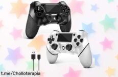 Dos mandos inalámbricos AceGamer con vibración y turbo a un precio de escándalo: ¡conéctalos rápido y juega como nunca antes! Aprovecha este chollazo ahora mismo.