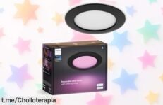 Downlight inteligente Philips Hue Slim a precio loco: ilumina tu hogar con estilo y control por voz, ¡no dejes pasar esta oferta única que transformará tus espacios!
