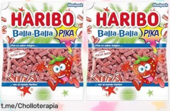 Dulces de fresa picositos HARIBO en pack de 2 kilos, un precio ridículo que hará sonreír a tus papilas. ¡Consigue este super chollo antes de que se agoten!
