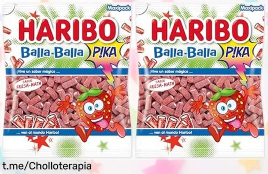 Dulces de fresa picositos HARIBO en pack de 2 kilos, un precio ridículo que hará sonreír a tus papilas. ¡Consigue este super chollo antes de que se agoten!