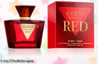 Eau de Toilette Seductive Red de GUESS, un aroma dulce y floral sorprendente con precio bajísimo que volará rápido; no te quedes sin probar esta joya antes de que desaparezca.