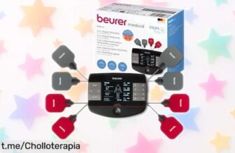 Electroestimulador TENS/EMS Beurer EM 89 con calor y 4 canales para aliviar el dolor ya tiene precio loco, ¡no esperes más y relaja esos músculos de inmediato!