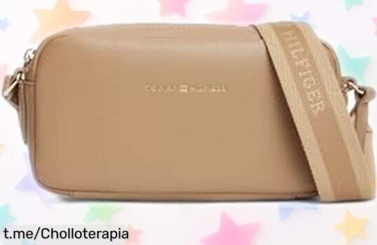 Elegante bolso bandolera Tommy Hilfiger TH Essential a precio de ganga, este chollo se va volando ¡No pierdas la oportunidad de lucirlo ya!