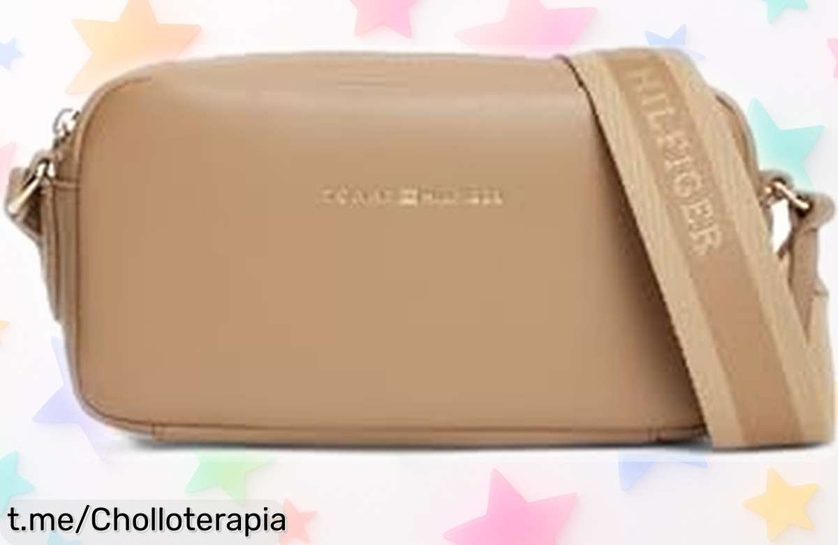 Elegante bolso bandolera Tommy Hilfiger TH Essential a precio de ganga, este chollo se va volando ¡No pierdas la oportunidad de lucirlo ya!