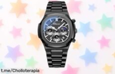 Elegante reloj de cuarzo JewelryWe para hombre, con correa de acero inoxidable y diseño resistente; ¡repetición del precio que hará volar esta oferta!