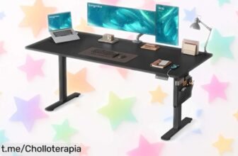 Escritorio eléctrico SONGMICS regulable con memoria: transforma tu espacio de trabajo a precios locos y acepta todo lo que sueñas, ¡no te quedes sin el tuyo!