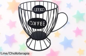 Estante metal para cápsulas de café que guarda 40 dosis; súper práctico y a un precio rebajado, ¡no te quedes sin el tuyo antes de que se acaben!