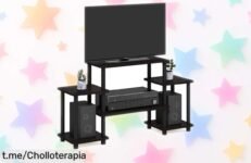 Estantería Furinno TurnNTube que monta en 10 minutos sin herramientas y a un precio de regalo. ¡Aprovecha esta locura antes de que se acabe!