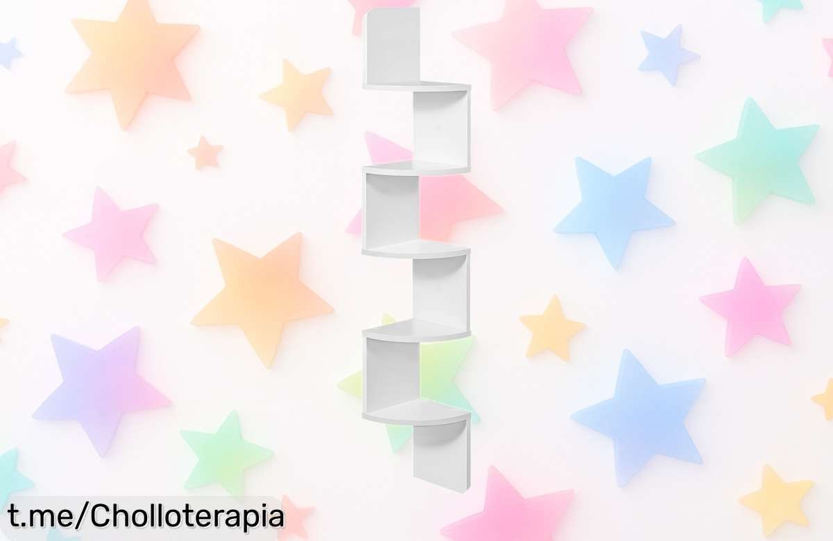 Estantería esquinera VASAGLE de 5 niveles, perfecta para tus plantas o libros, a un precio escandaloso que no verás otra vez; ¡aprovecha antes de que se agote!