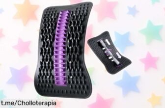 Estirador de espalda Wxeadu Tabla Lumbarv que alivia dolores y mejora tu postura a precio regalado, ¡no dejes escapar esta oportunidad única para sentirte mejor!