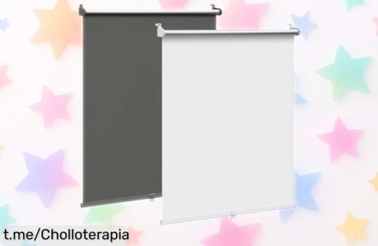 Estor enrollable opaco WOLTU: bloquea el sol y cuida tu intimidad sin instalaciones complicadas, una oferta irresistible que alegrará tus días. ¡Aprovecha antes de que desaparezca!