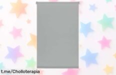 Estor opaco Gardinia sin taladrar ni herramientas: ajuste rápido y seguro para peques, este chollazo en precio vuela, ¡aprovéchalo ya antes que se acabe!